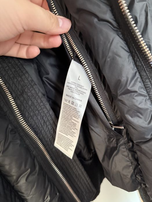 Rick Owens - unbranded jacheta puffer - down filled - cropped