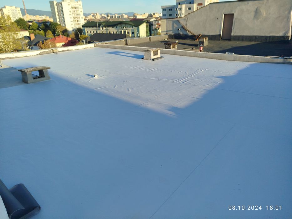 Hidroizolații cu membrana PVC