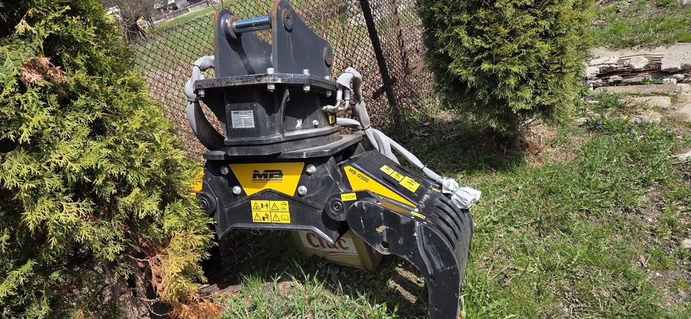 Cupa graifer  rotativ excavator 8 tone