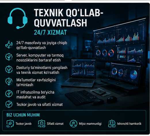 "Windows/Linux o'rnatish va kompyuterni tozalash"