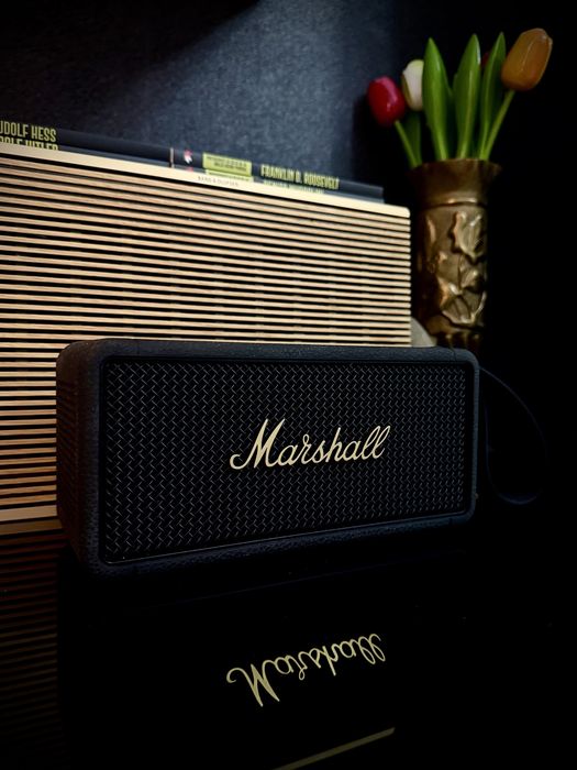 Boxa portabila marshall middleton  boxa marshall middleton bluetooth