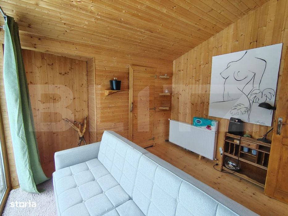 Cabana cocheta 4 camere, 130 mp utili, 180 mp teren, in Somesu Cald