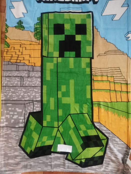 Детско одеало майнкрафт minecraft завивка gamer геймър яке 128