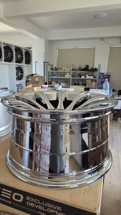 Jante noi R19 Style 166 full Chrome concave pt BMW SERIA 5 E60 E39, SERIA 6 E63 E64, SERIA 7 E65 E66 E67 E68