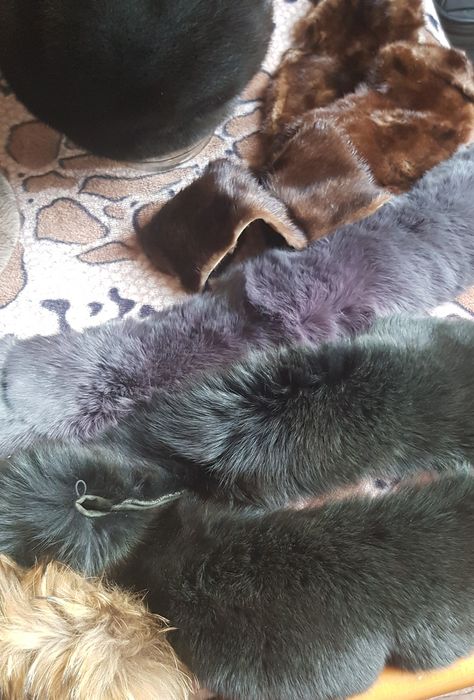 Продам меховые воротники б/у