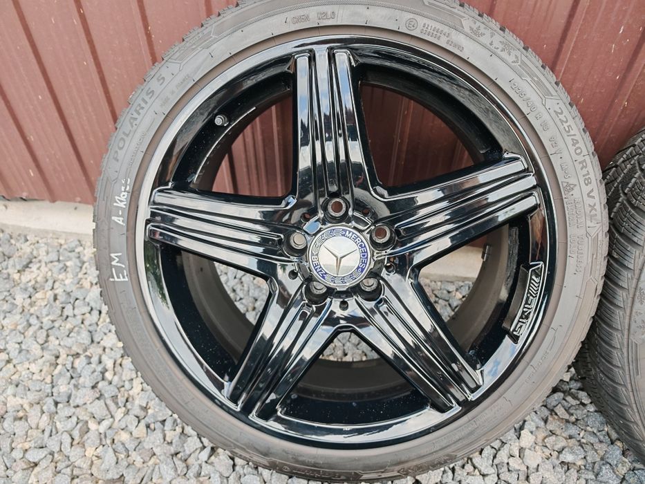 Jante originale Mercedes A B C E Class AMG 225 40R18 XL iarnă 2021