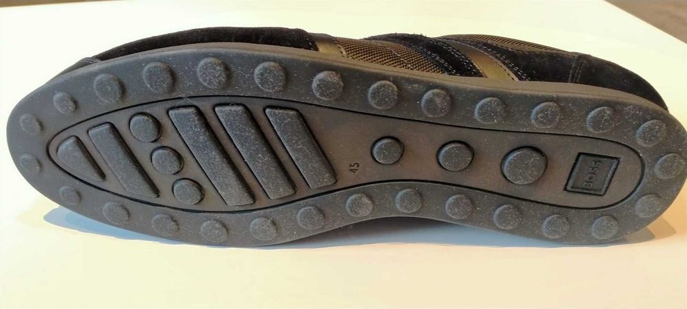 BOSS Sneakers , barbati , piele + alte materiale, negru , nr. 45 , noi