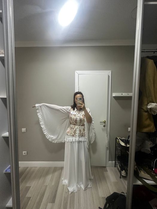 Нежное платье на Қыз ұзату