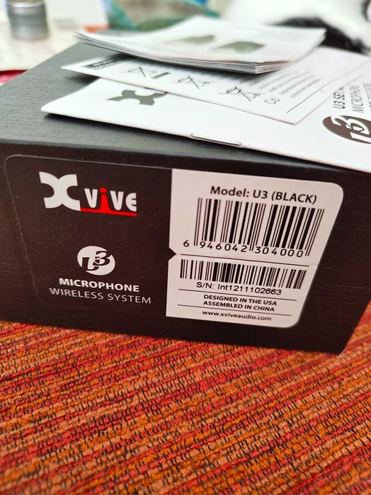 X Vive U3 microphone wireless system