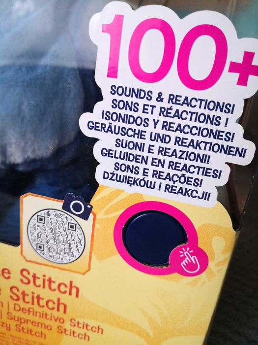 Jucarie sigilata Stitch Plus Interactiv, NOU