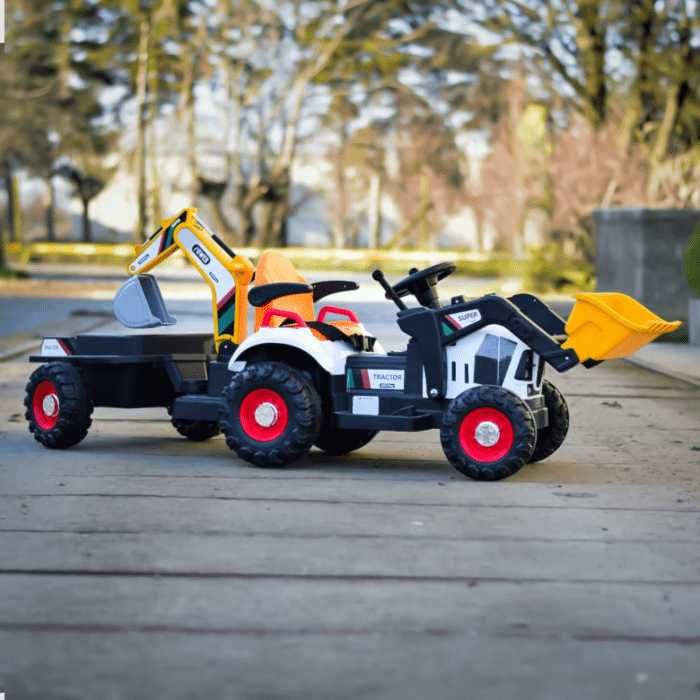 Детски Акумулаторен Трактор BRJ1588, 70W, 12V/7Ah, R/C 2.4