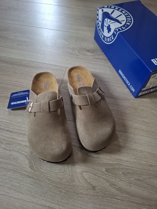 Birkenstock Boston Taupe 38