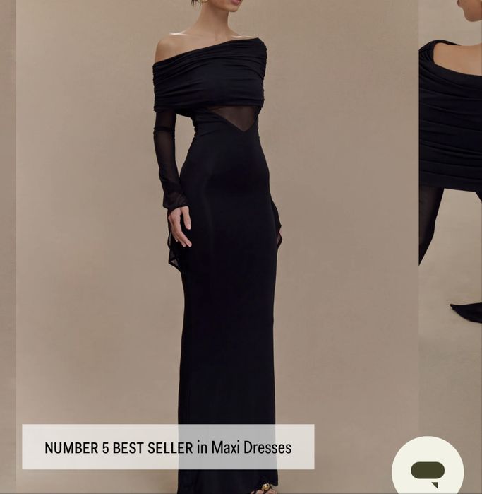 Rochie neagra de la Meshki