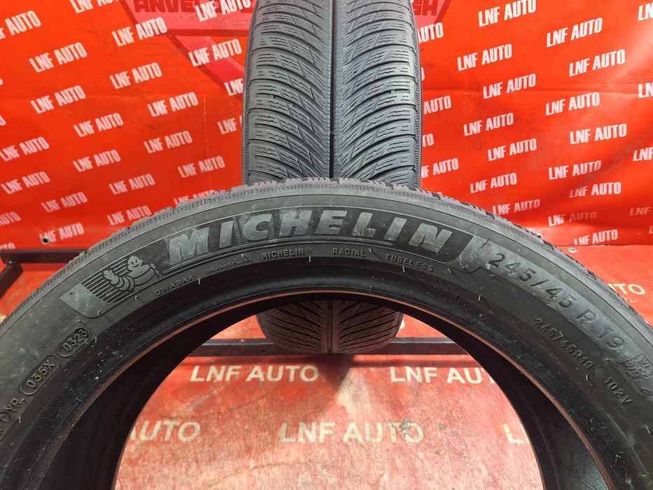 Anvelope M+S 245/45/19 - Michelin - 6.76 MM - DOT 2023 !