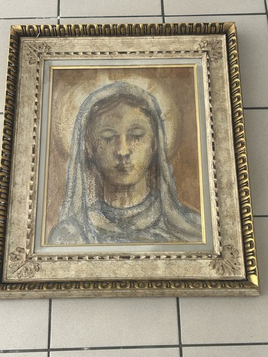 Tablou vechi pe pânza