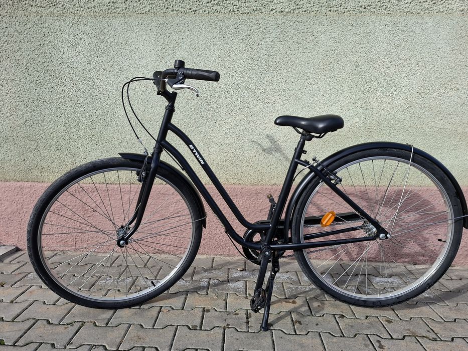 Bicicleta dama B'twin  single-speed, roti 28