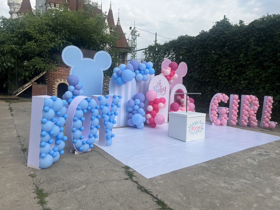 Конфетти на Gender Party