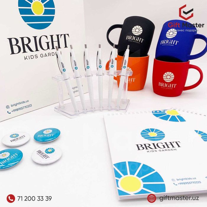 Logotip Brendlaringizni maxsulotlarga tushuramiz