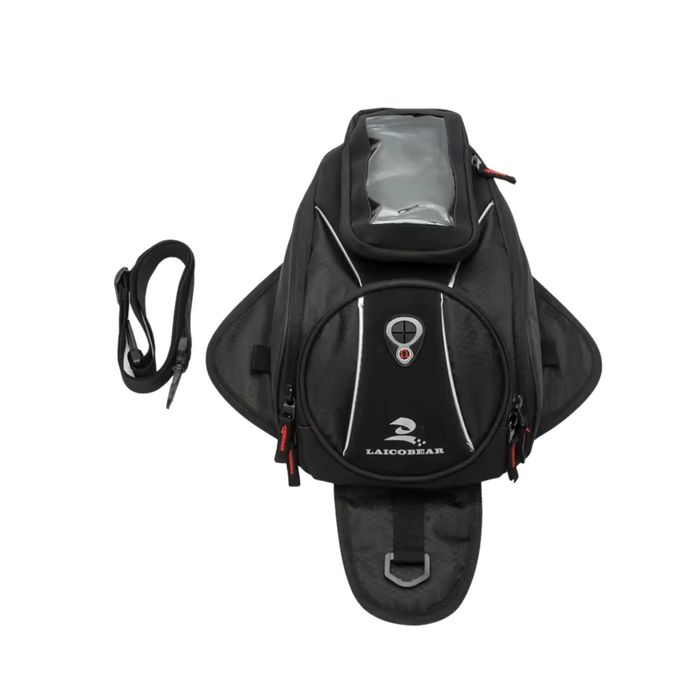 Мото Чанта, Раница за резервоар/ седалка на мотор, Черна