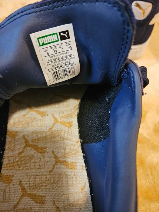 Tenisi Puma Suede piele intoarsa NOI 39 25 cm