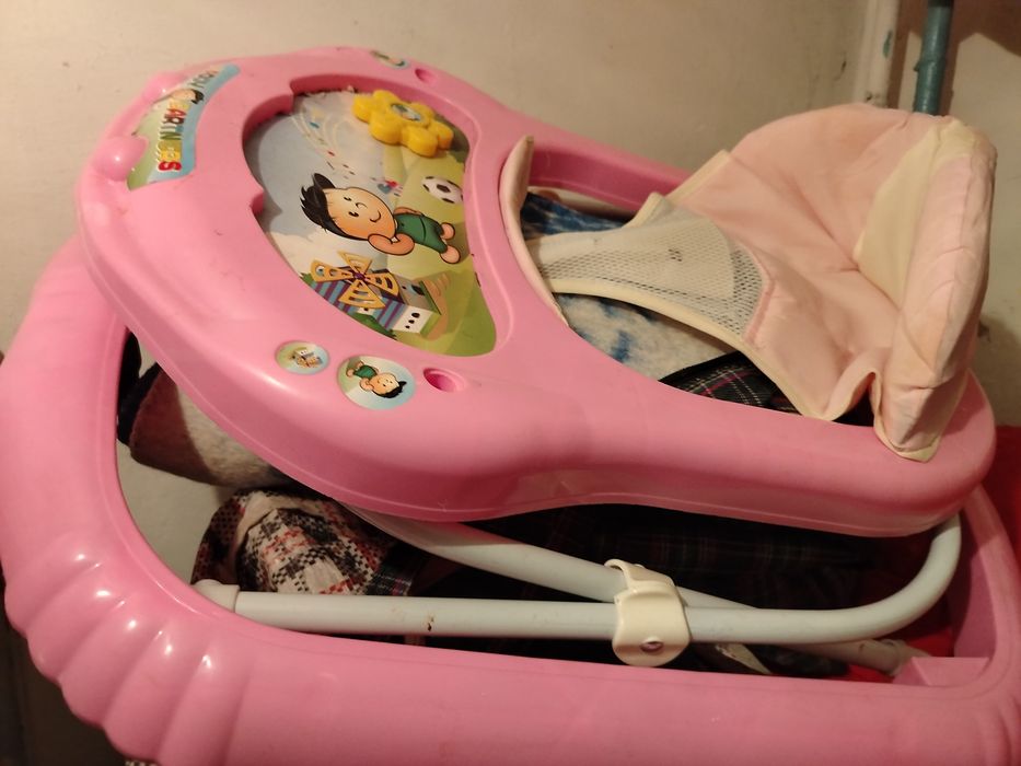 Продам санки, ходунки, коляску