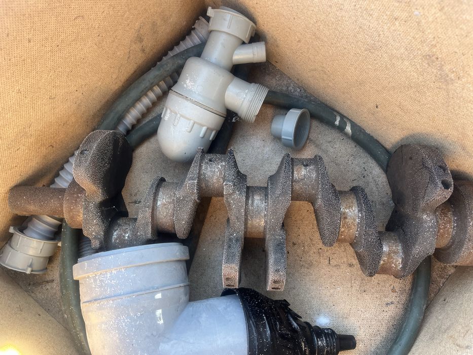 Блок и колинвал на мерс 111 мотор 2 об