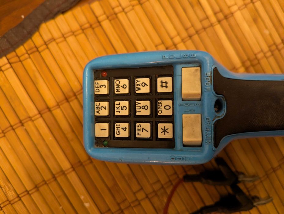 Telefon Harris-Dracon TS21, anii'80, Made in USA