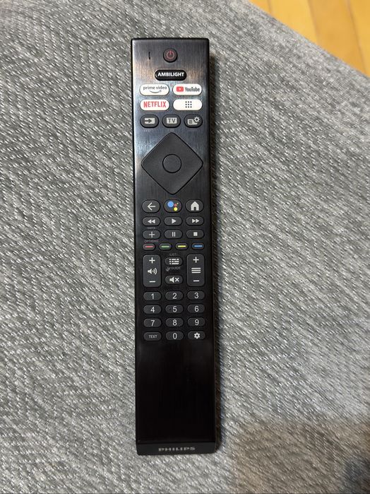 Televizor Philips Ambilight LED 55PUS8518, 139 cm, Google TV, 4K Ultra HD, Clasa F (Model 2023)