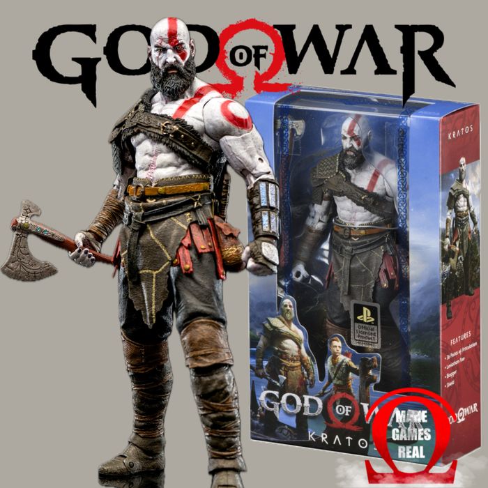 Екшън фигура God of War - Kratos 2018