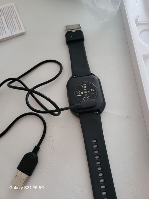 Смарт часы черные