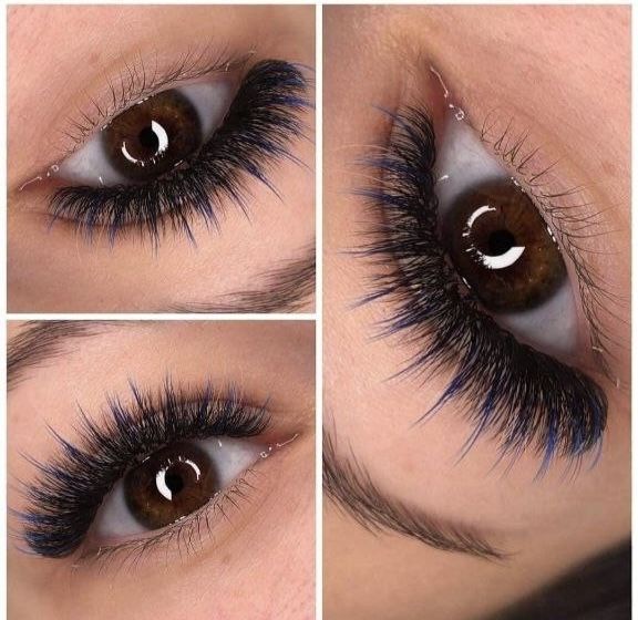 Наращивание ресниц и ногтей