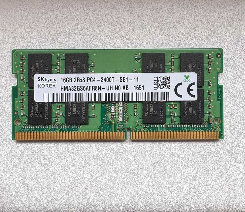 Memorie RAM Laptop SK Hynix 16GB DDR4 2400MHz - Stare perfectă