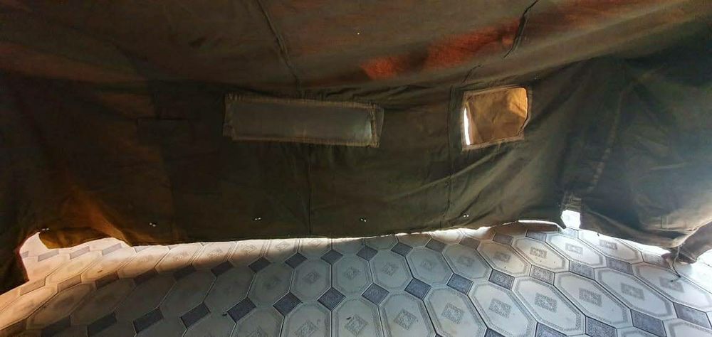 Палатка брезентовая