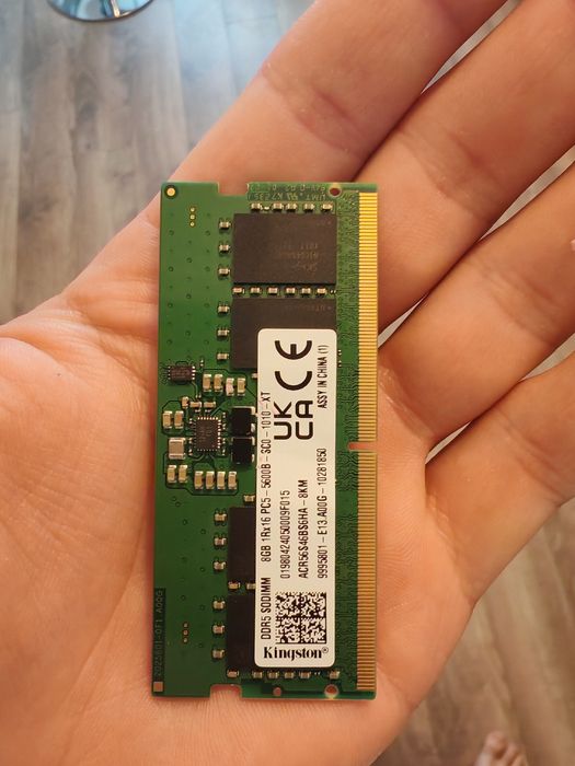 8Gb RAM DDR5 5600Mhz