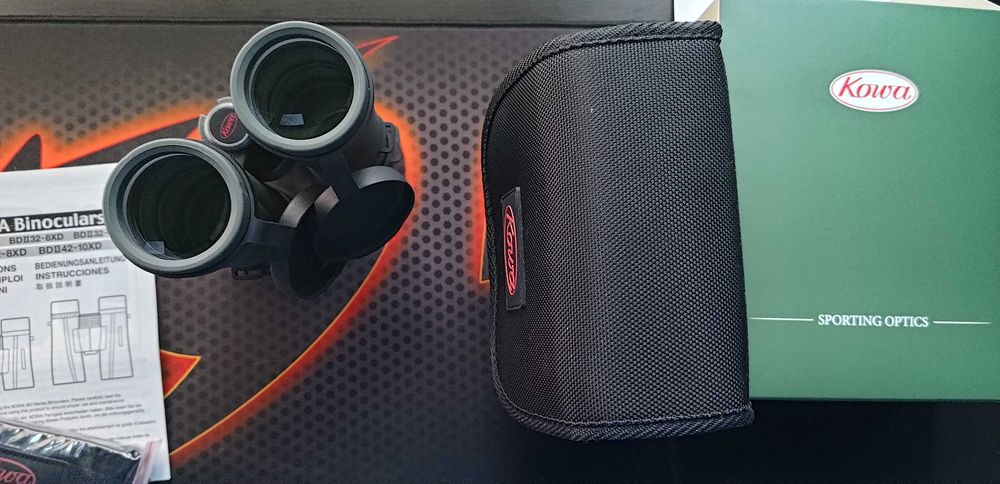 Binoclu Kowa BD II 8x42 XD, putin folosit, in garantie
