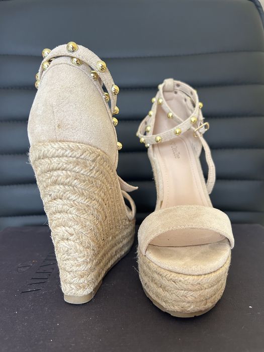 Sandale/ espadrile cu platforma marimea 36