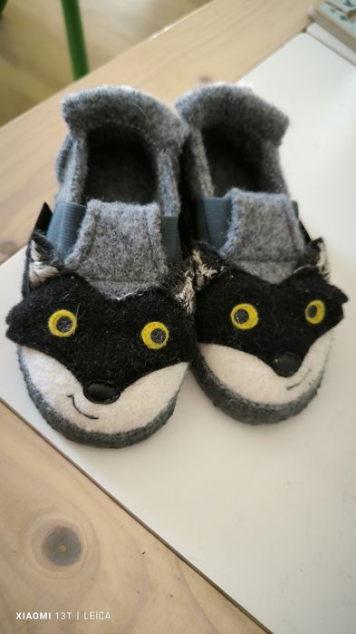 Incaltari de interior Nanga , de lână, NOI, mar 23, 14,5 cm