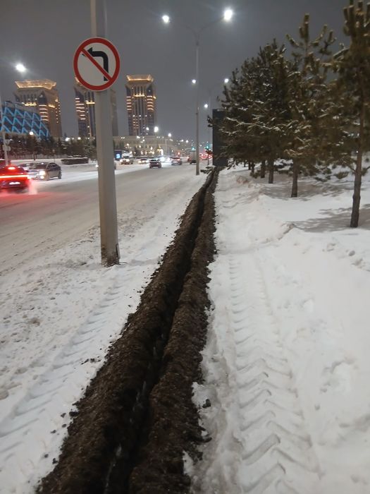 Услуги траншеекопателя