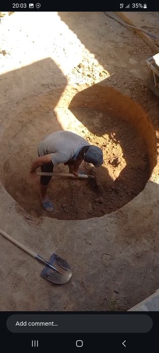 urachi qazish ishlarini bajaramiz