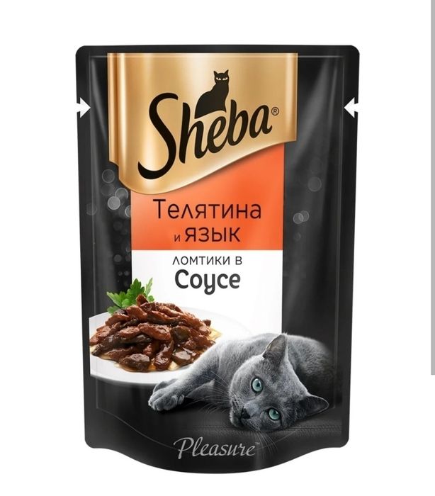 Корм sheba для кошек влажные корма