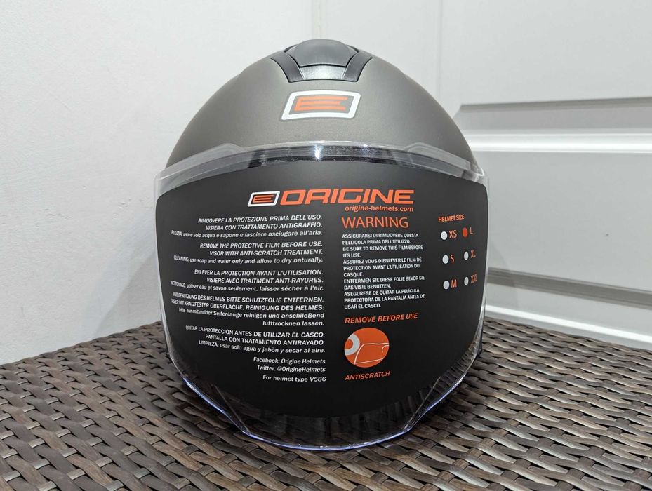 Casca moto scooter Origine Palio 2.0 Bluetooth, marime L - open face