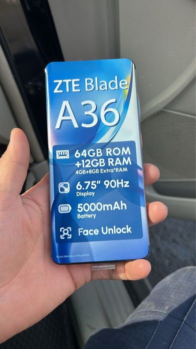 Zte blade A36, новый в коробке
