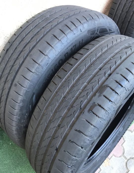 4 anvelope de vara Continental EcoContact 6Q 215/60 r17 - noi