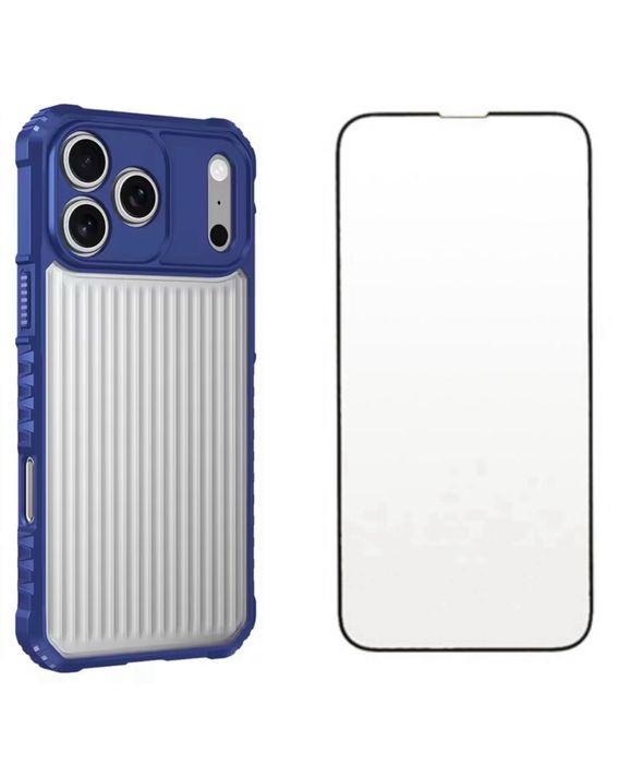 Husa Air Bag Corner si Folie Sticla - Iphone 17/17 PRO/17 PRO MAX