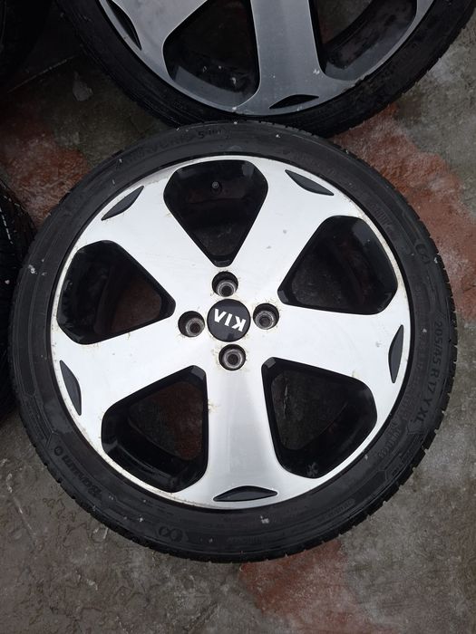 Jante 17 KIA RIO  4x100 anvelope vara 205 45 17 Y XL