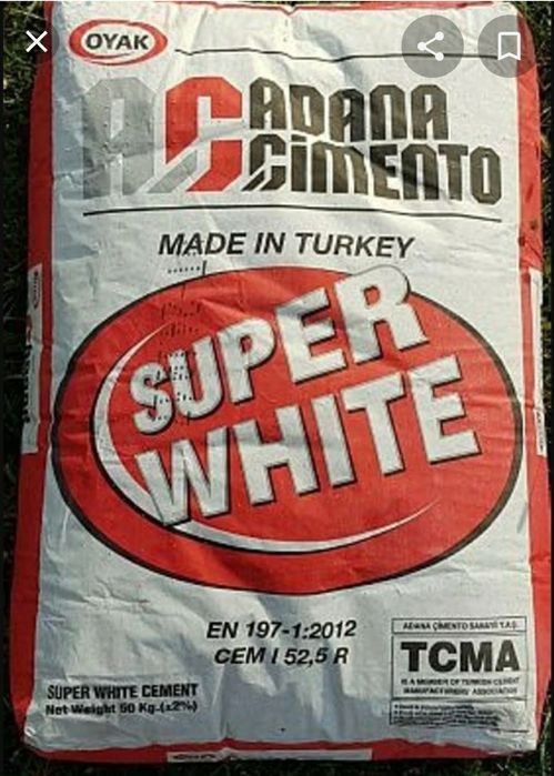 Продам цемент белый