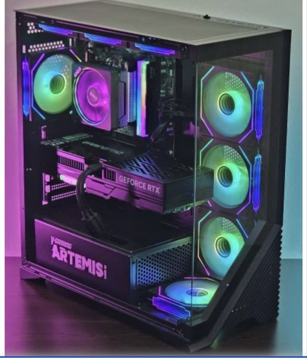 RTX 5070 / Ryzen 7 7700 / 32GB DDR5 / 1TB NVMe - Геймърски компютър