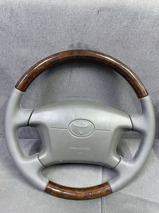 Перетяжка и оплетка руля