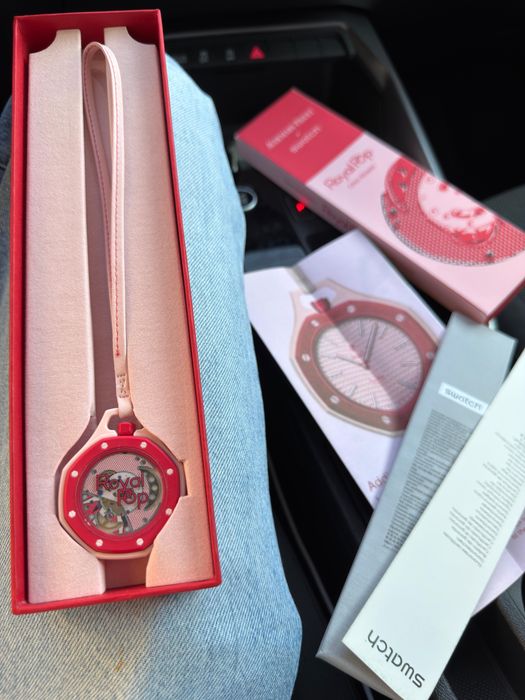 ceas Audemars Piguet x Swatch – model Otto Rosso