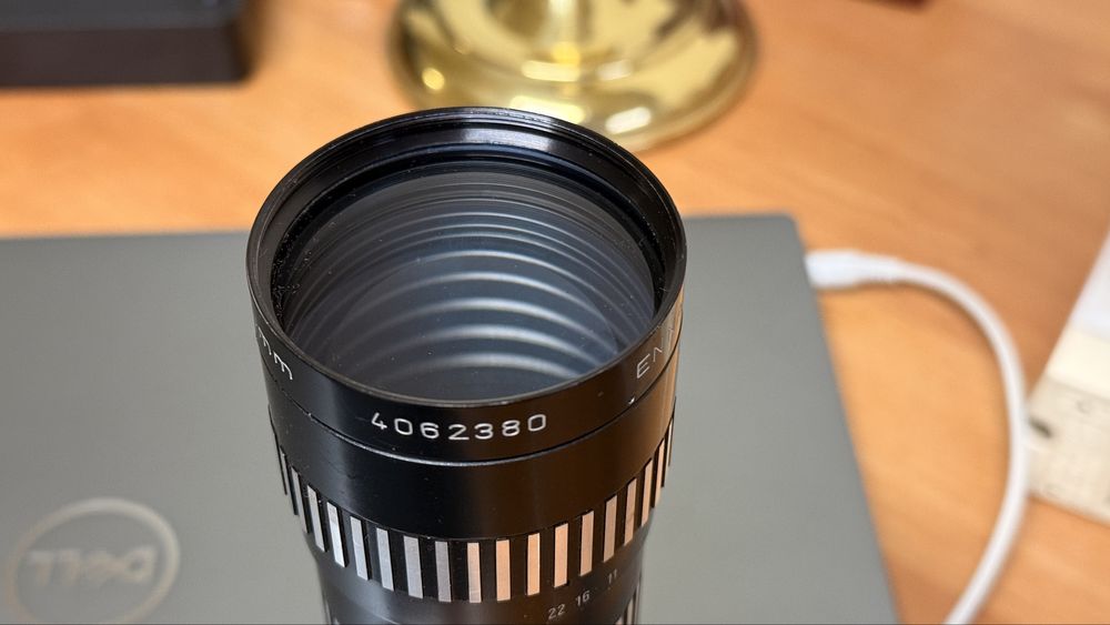 Obiectiv foto tele ennalyt 240mm 1:4.5 montura m42